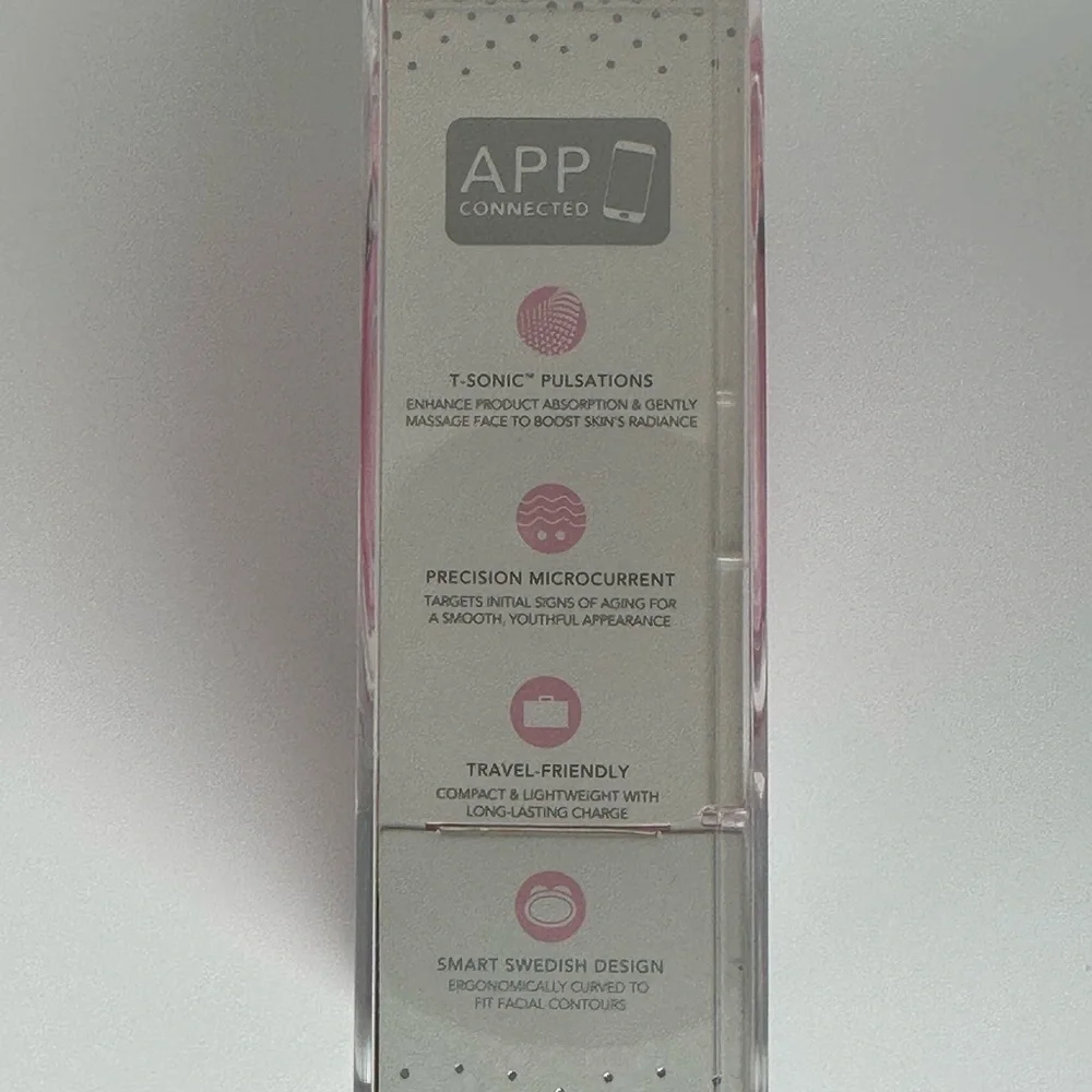 FOREO Bear Mini Smart Microcurrent Facial Toning Device Pearl Pink (SEALED) - Picture 2 of 6